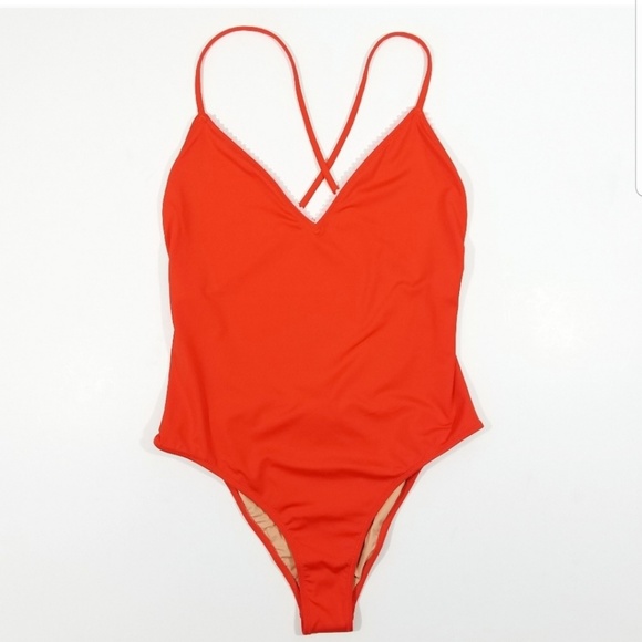 J. Crew Playa Key West X-Back One Piece Swimsuit - Picture 3 of 8